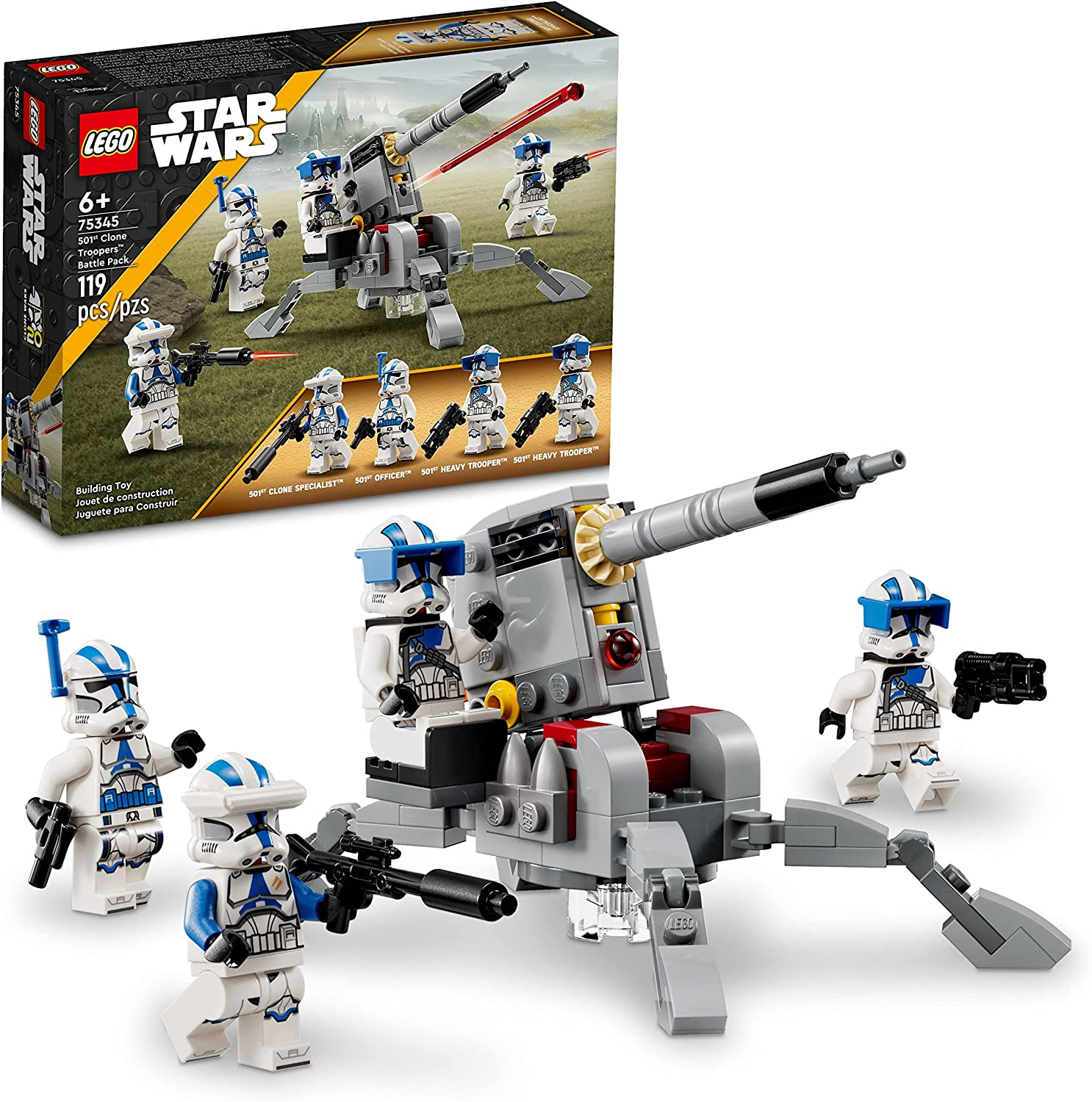 Star Wars 501st Clone Troopers Battle Pack by Lego