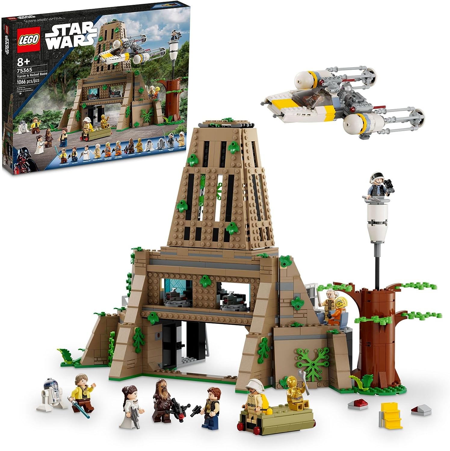 Star Wars A New Hope Yavin 4 Rebel Base-by-Lego