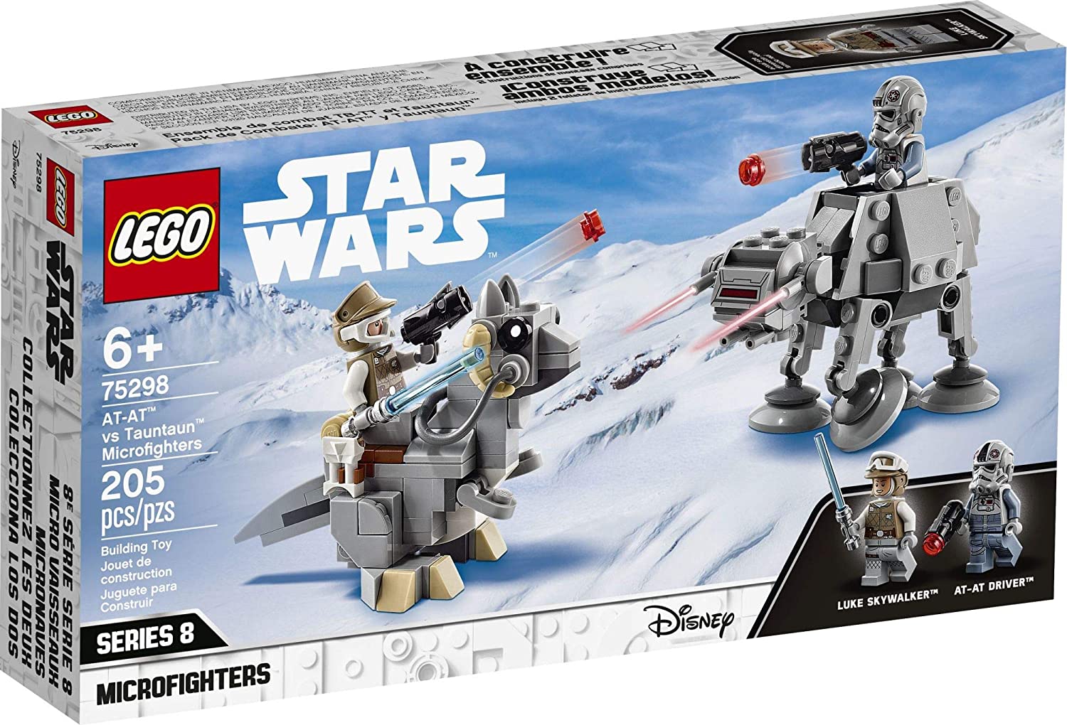 Star Wars AT AT vs. Tauntaun Microfighters by Lego