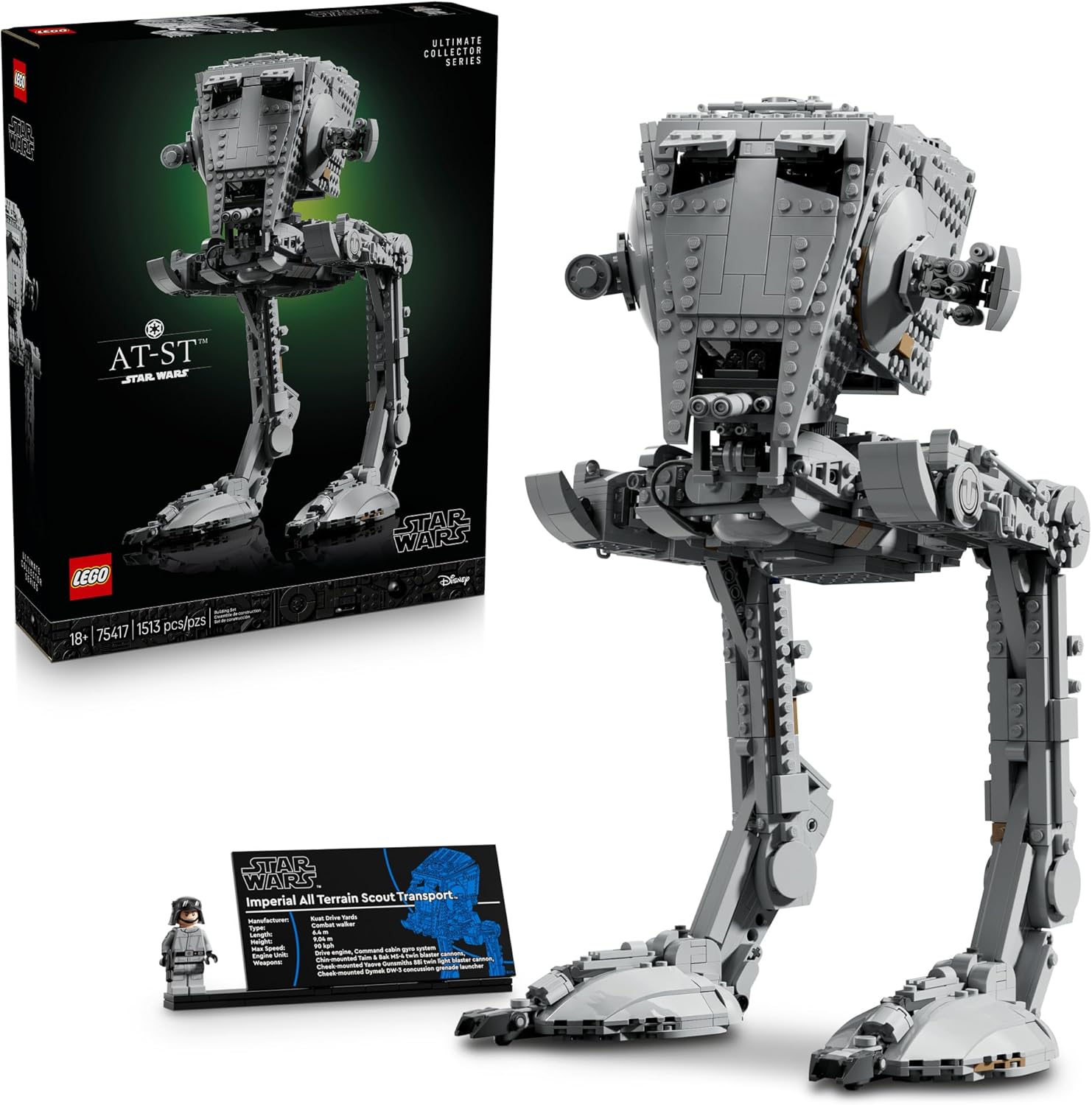 Star Wars AT-ST Walker-by-Lego