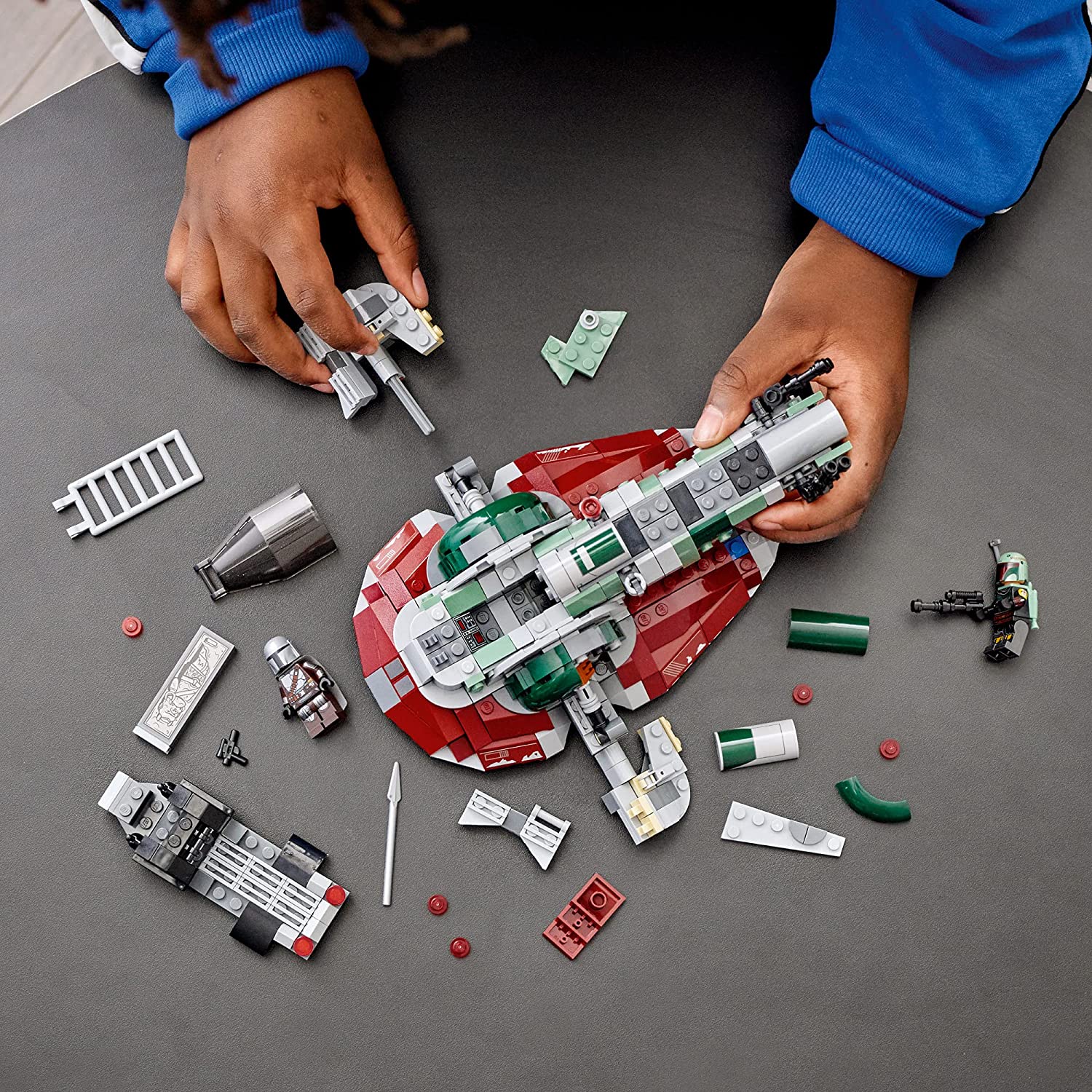 Star Wars Boba Fetts Starship by Lego 3