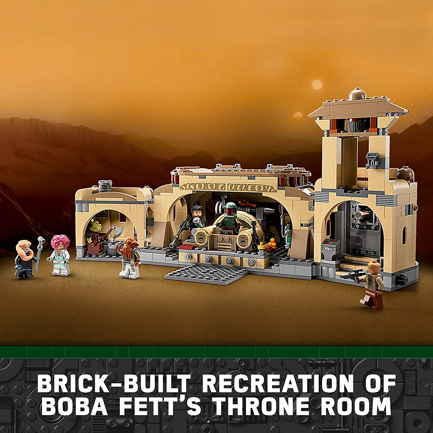 Star Wars Boba Fetts Throne Room by Lego 1
