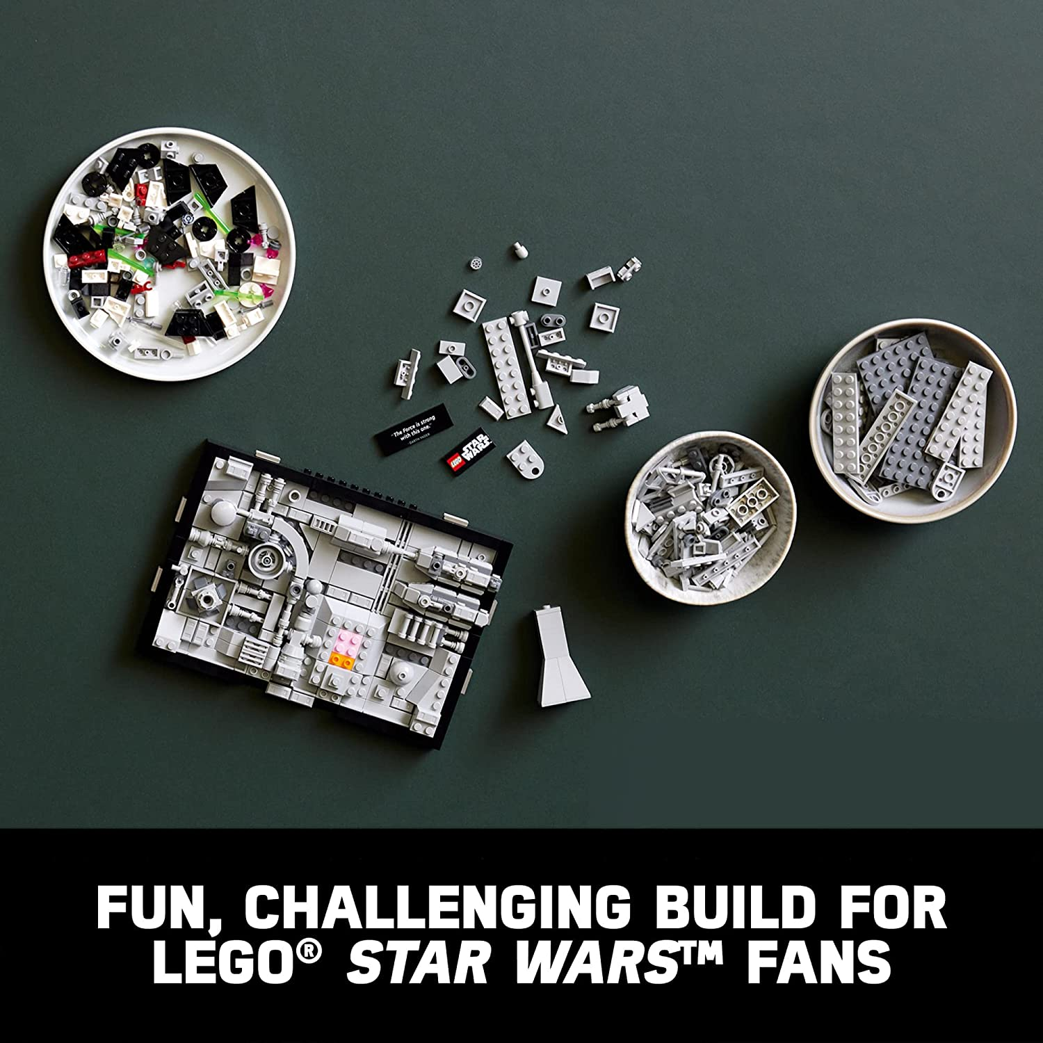 Star Wars Death Star Trench Run Diorama by Lego 4