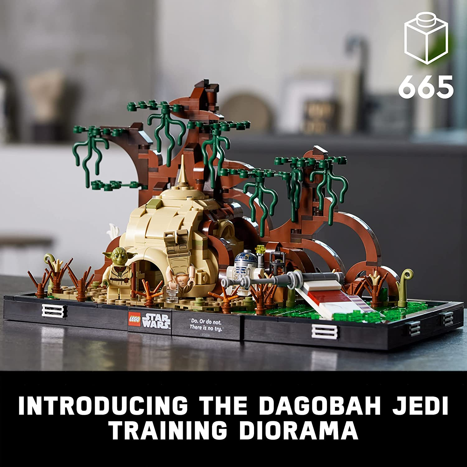 Star Wars Degobah Jedi Training Diorama by Lego 1