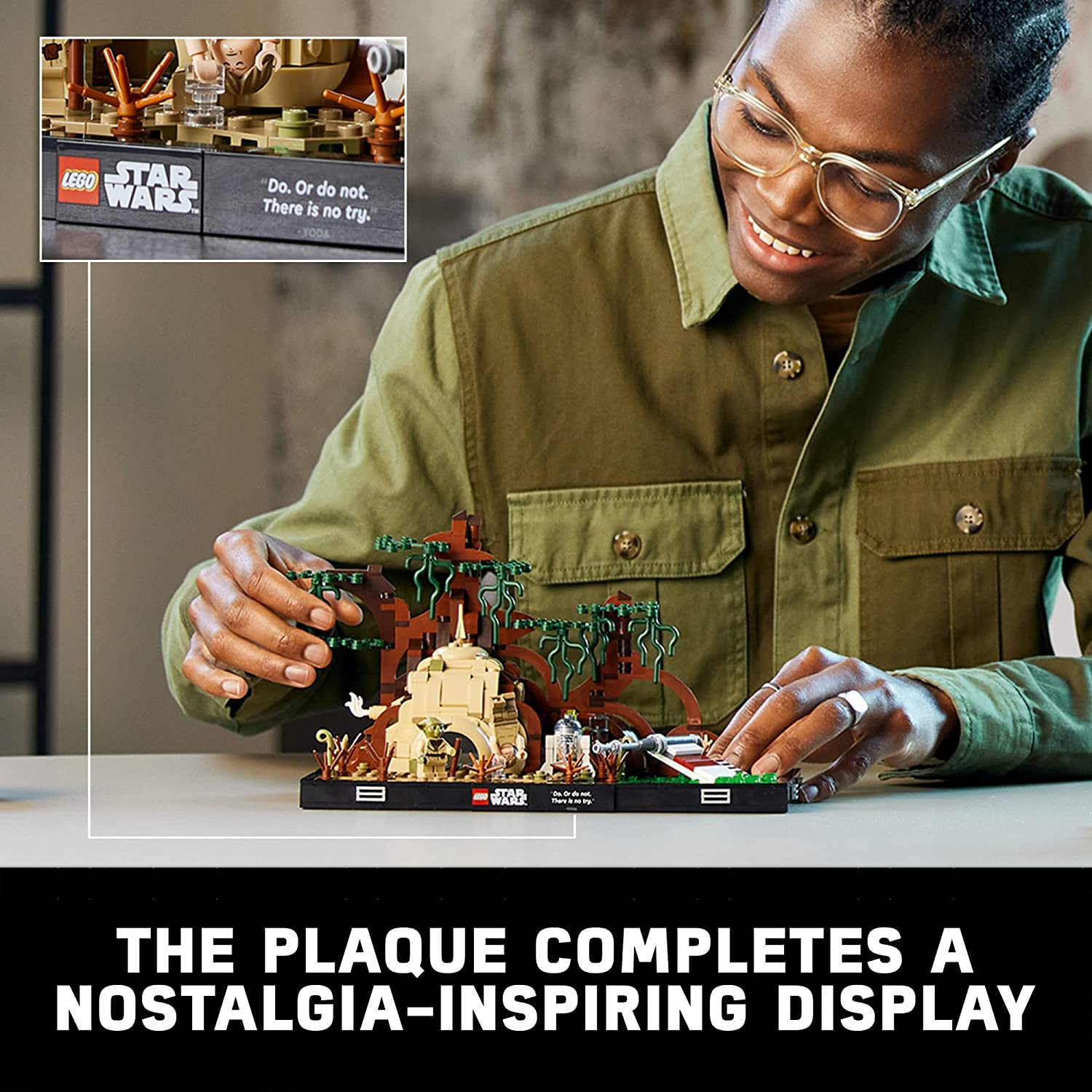 Star Wars Degobah Jedi Training Diorama by Lego 3