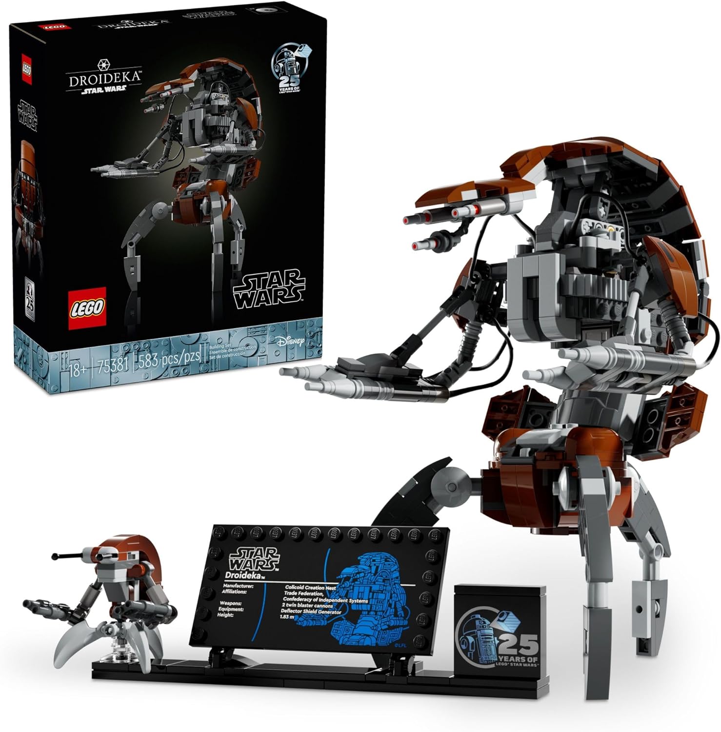 Star Wars Droideka-by-Lego