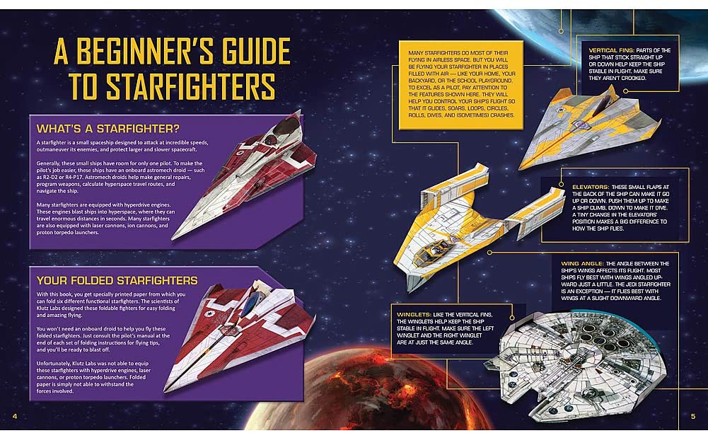 Star Wars Folded Flyers by Klutz 1