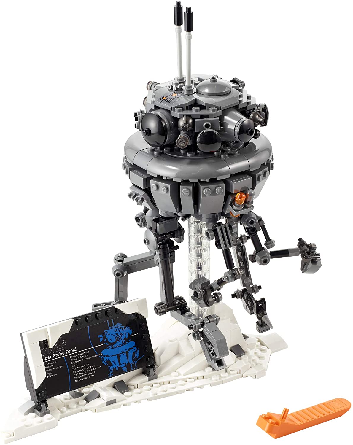 Star Wars Imperial Probe Driod by Lego 2
