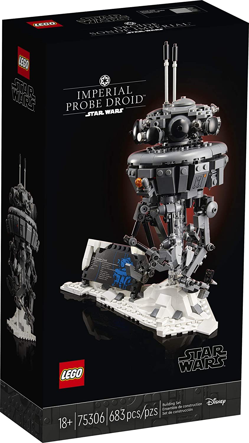 Star Wars Imperial Probe Driod by Lego