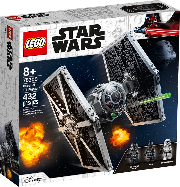 Star Wars Imperial TIE Fighter by Lego