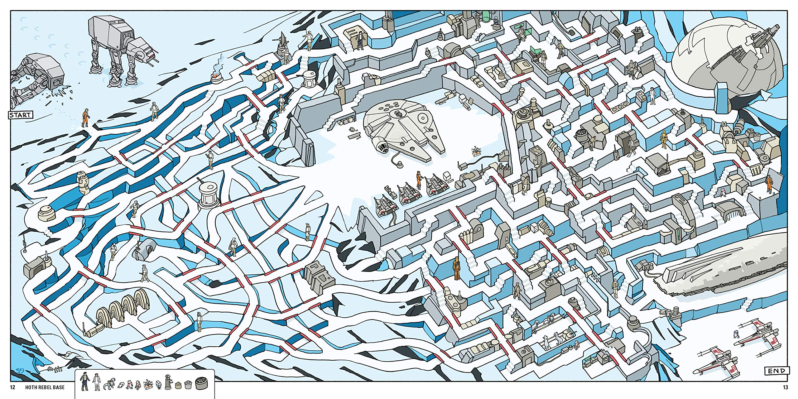 Star Wars Mazes by Chronicle Books 1