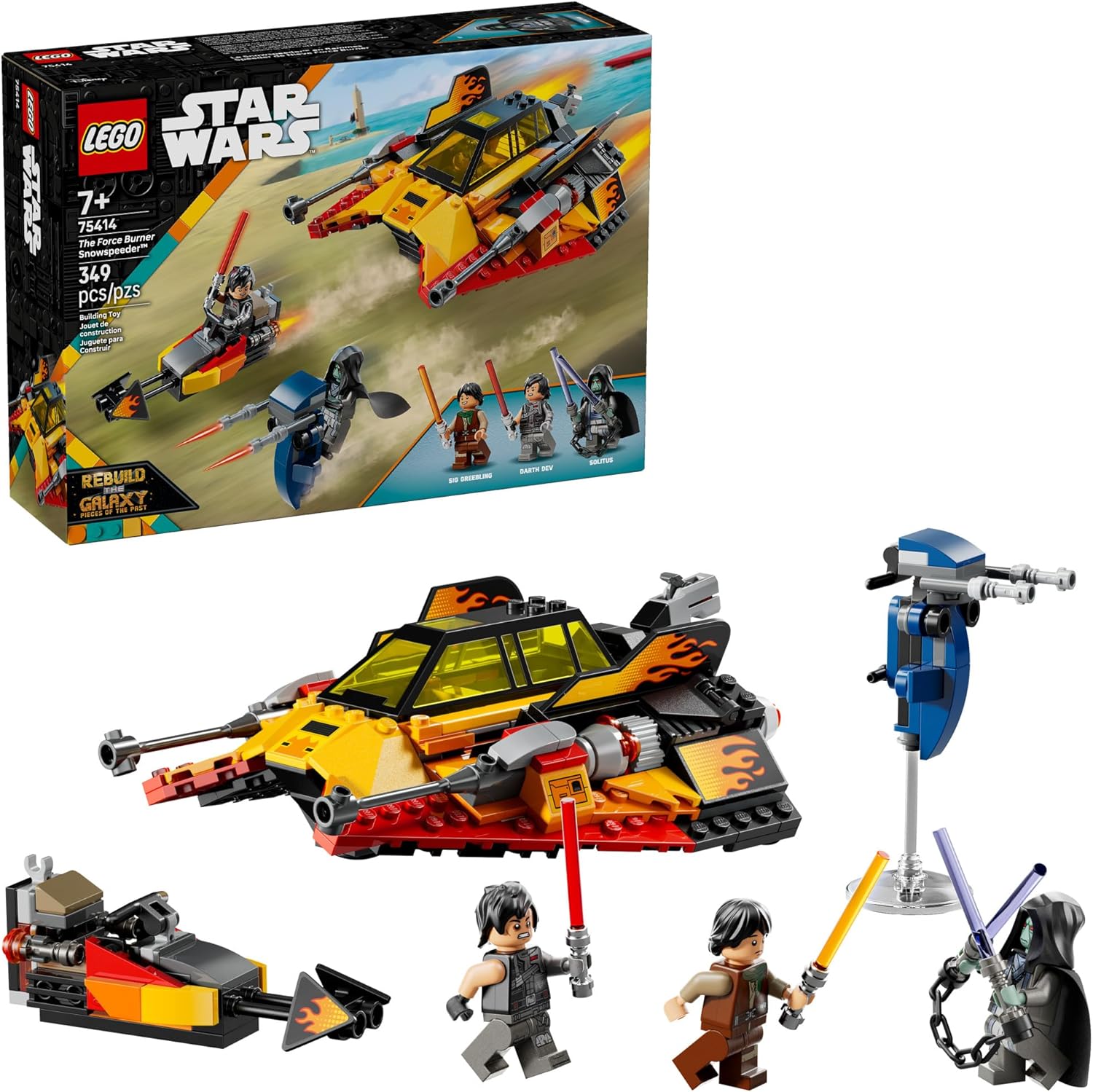 Star Wars: Rebuild The Galaxy The Force Burner Snowspeeder – A2Z