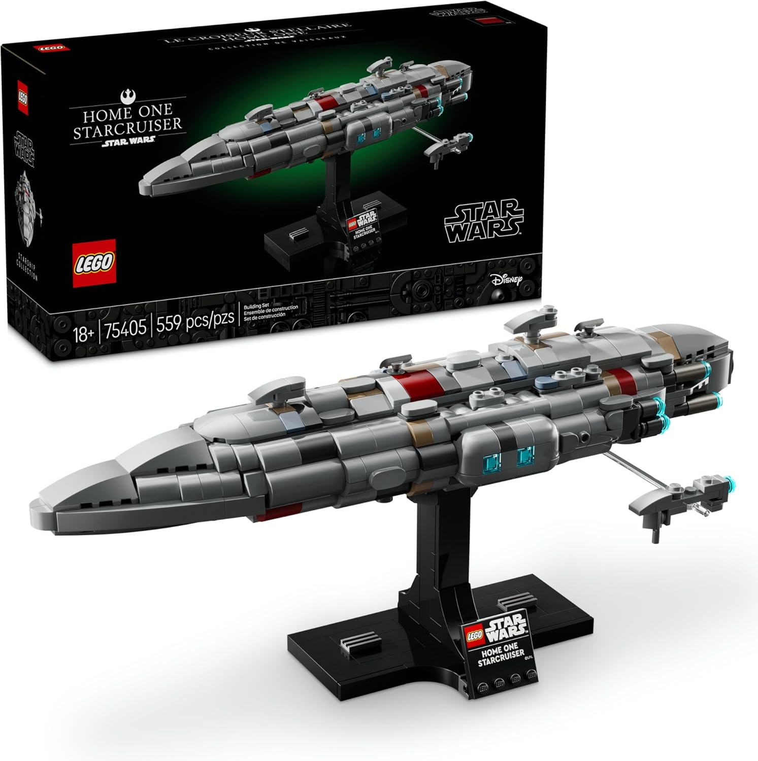 Star Wars: Return of The Jedi Home One Starcruiser-by-Lego