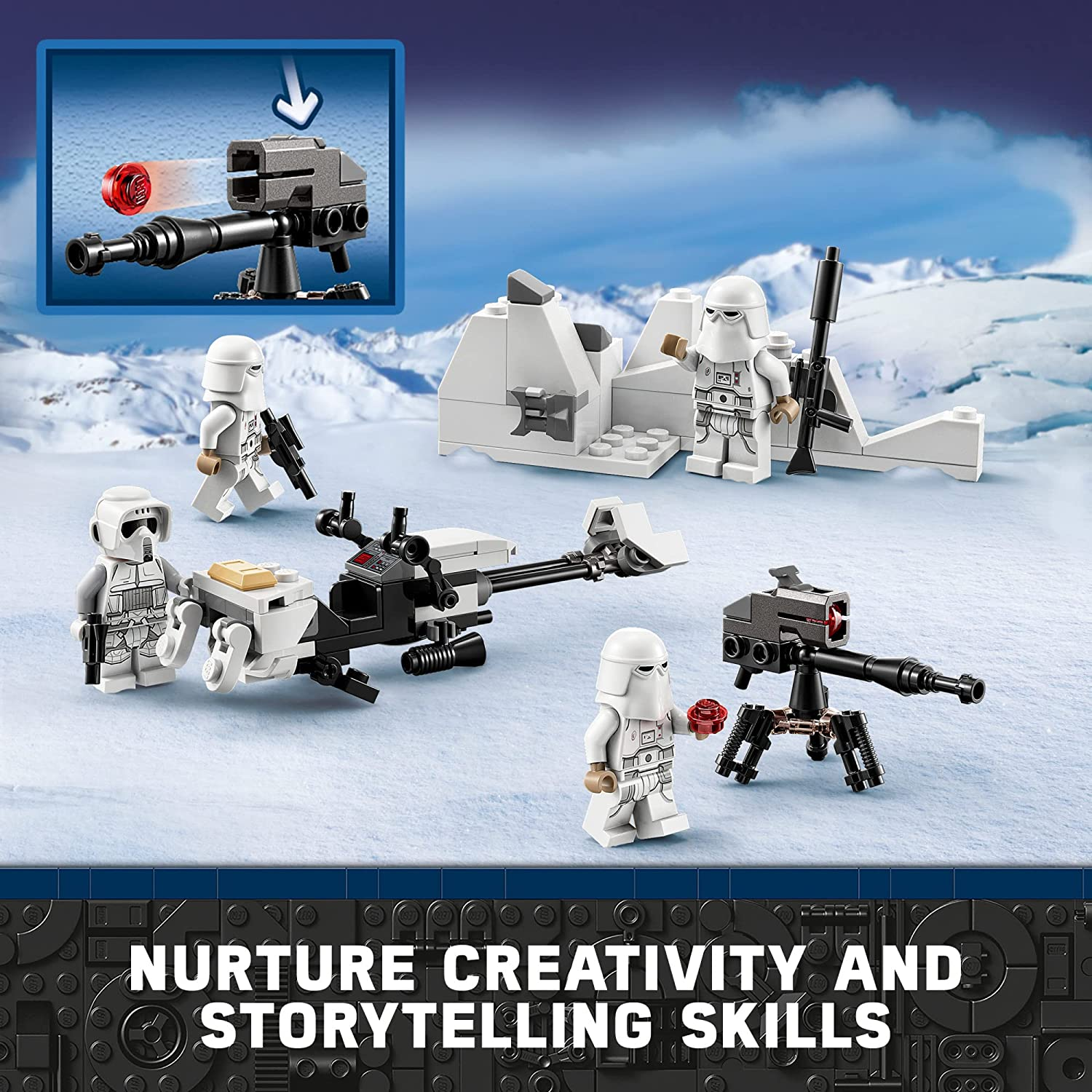 Star Wars Snowtrooper Battle Pack by Lego 2