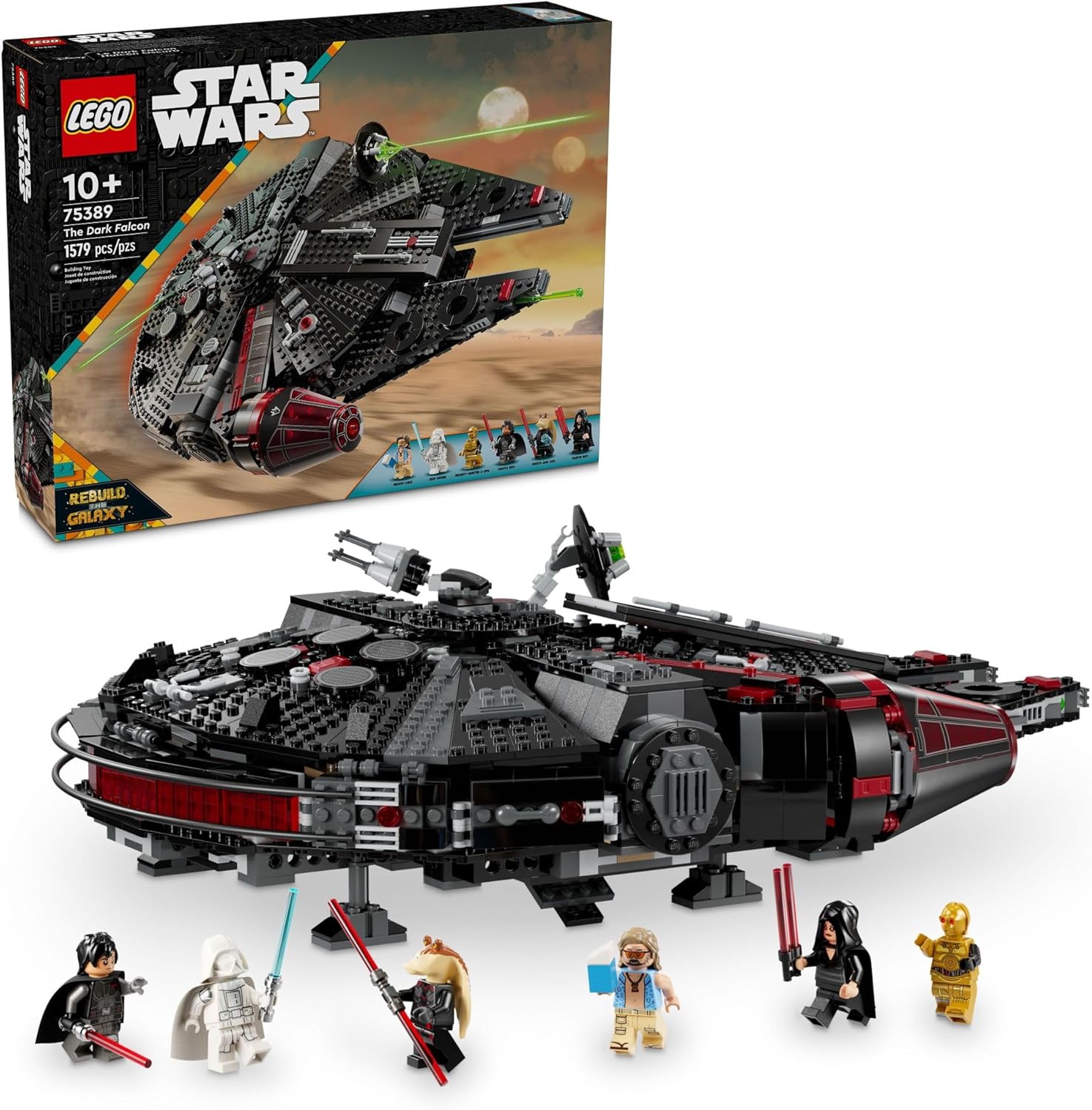 Star Wars The Dark Falcon-by-Lego