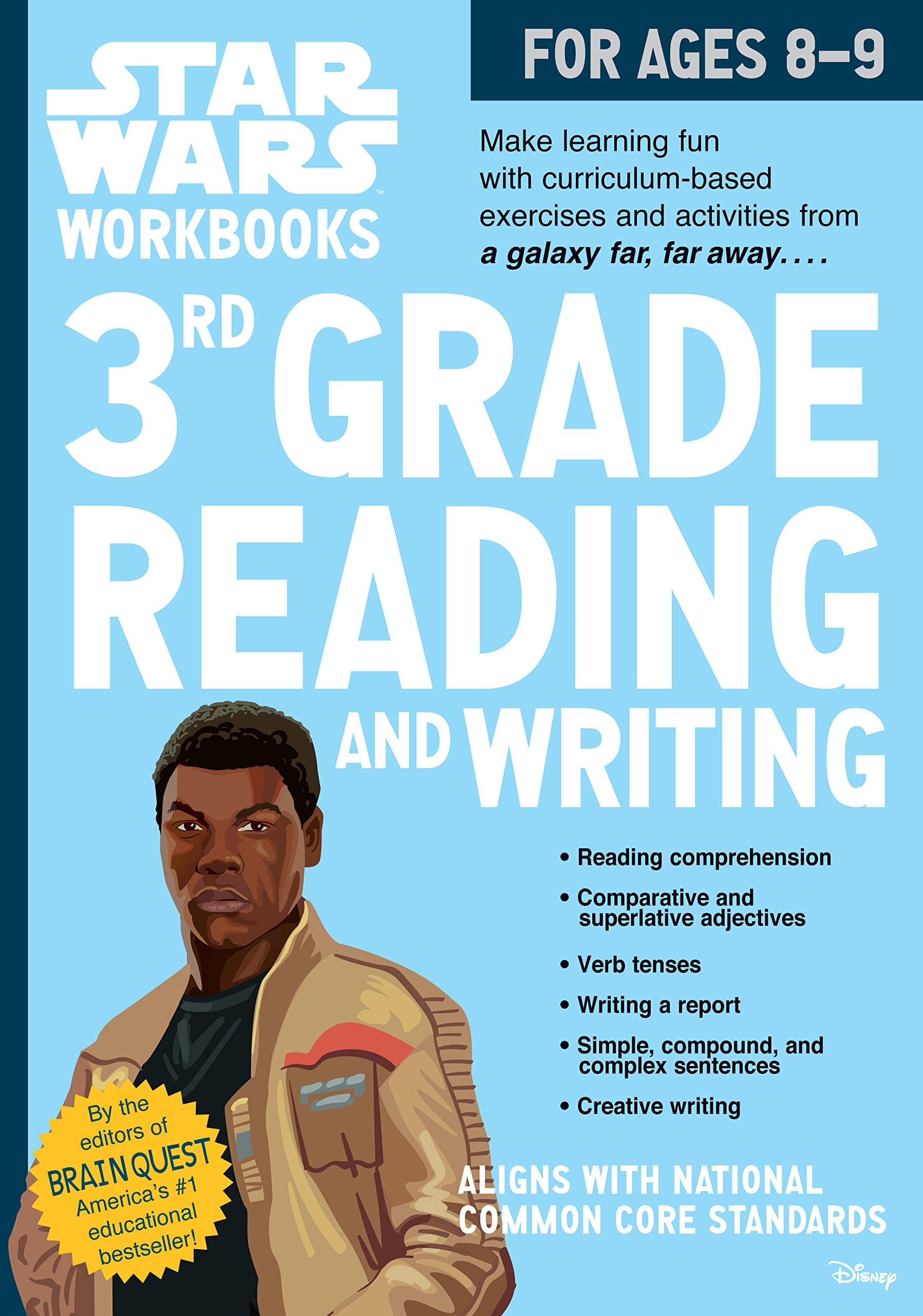 Star Wars Workbook 3rd Grade Reading and Writing by Workman