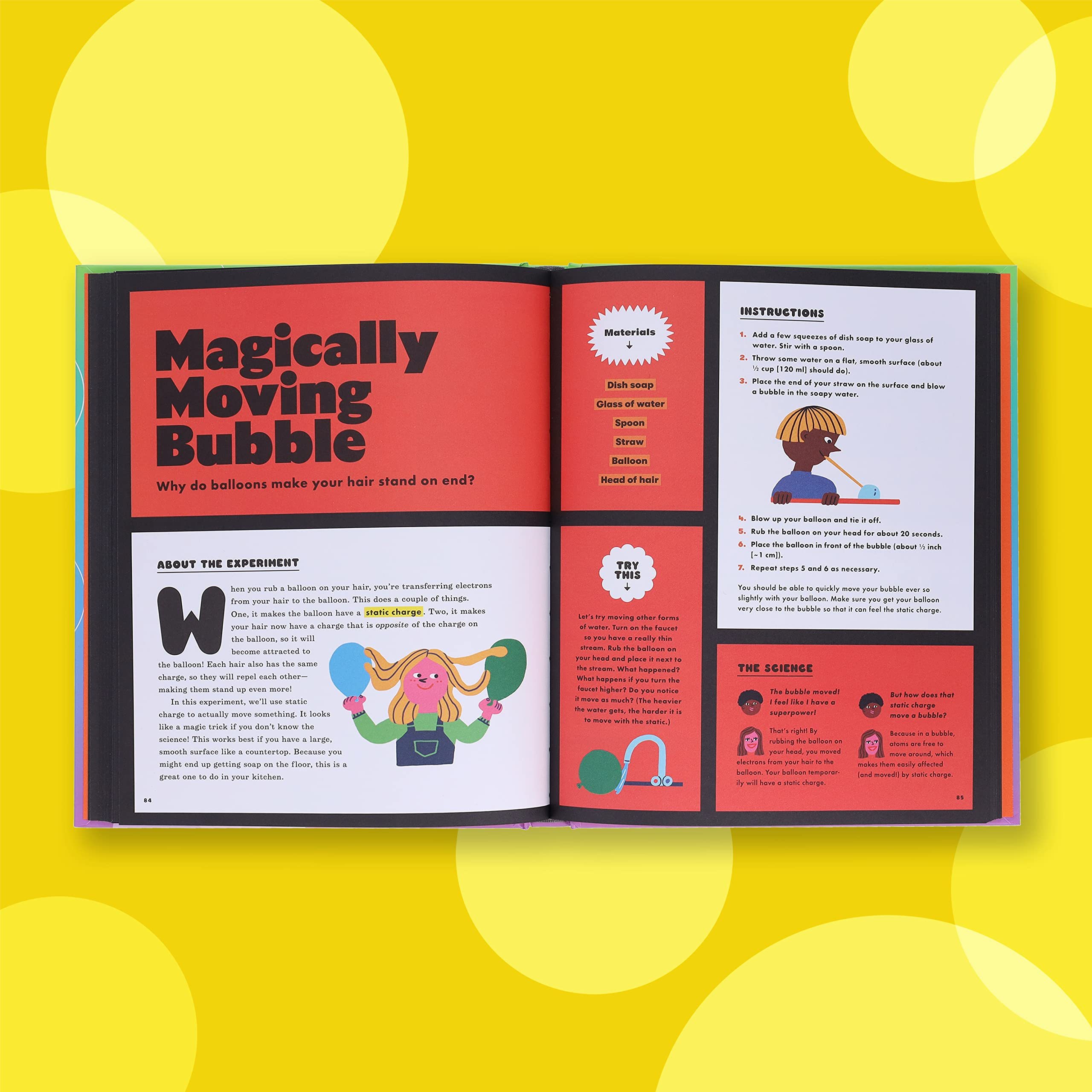 Stay Curious and Keep Exploring 50 Amazing Bubbly and Creative Science Experiments to Do with the Whole Family by Chronicle Books 1