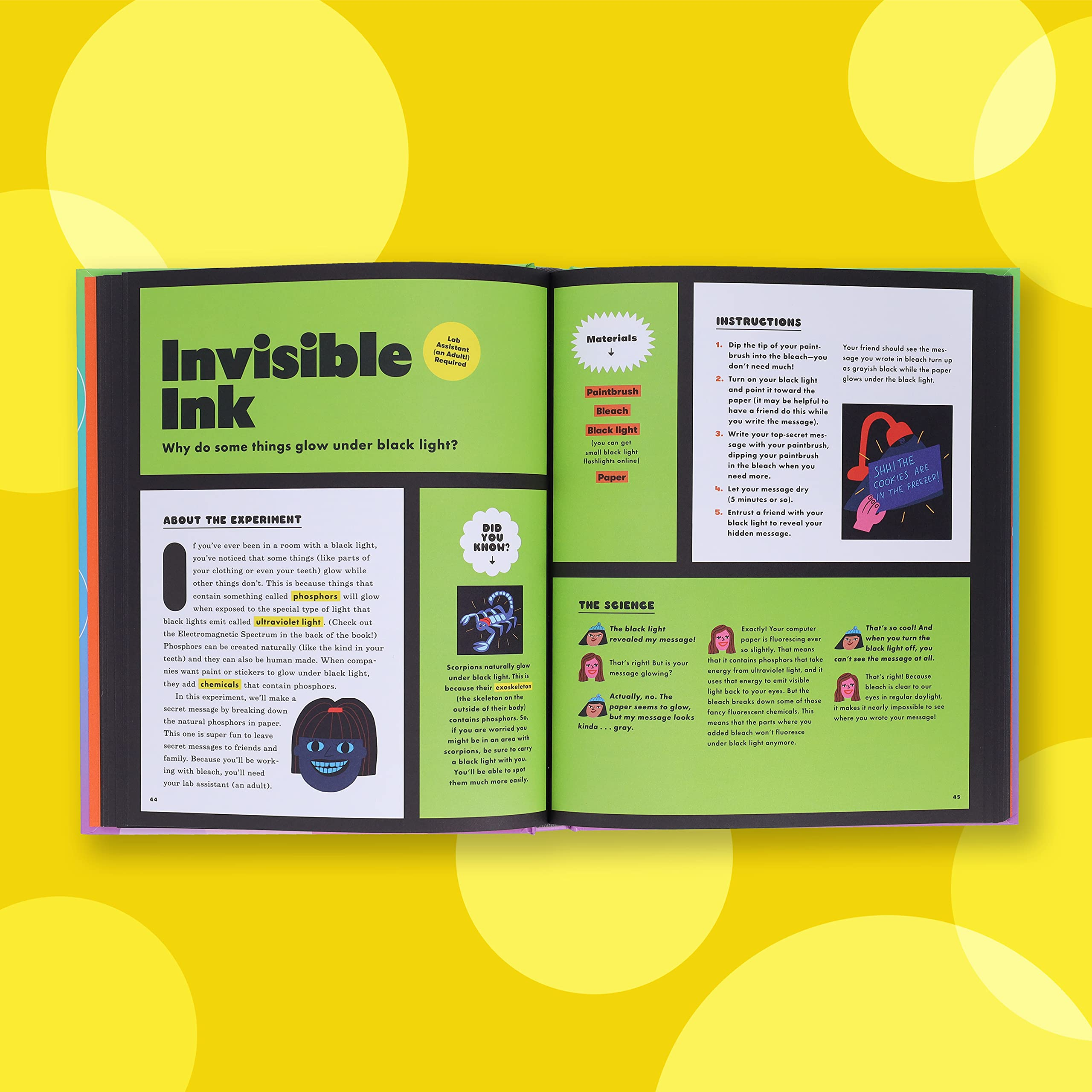 Stay Curious and Keep Exploring 50 Amazing Bubbly and Creative Science Experiments to Do with the Whole Family by Chronicle Books 3