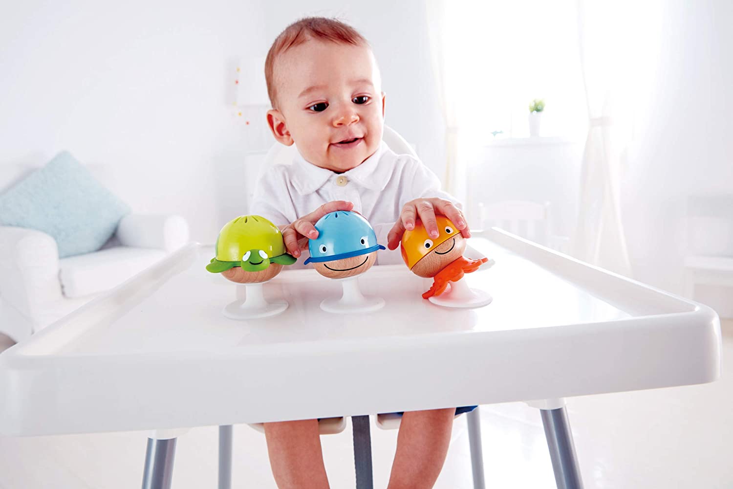 Stay Put Rattle Set by Hape 3