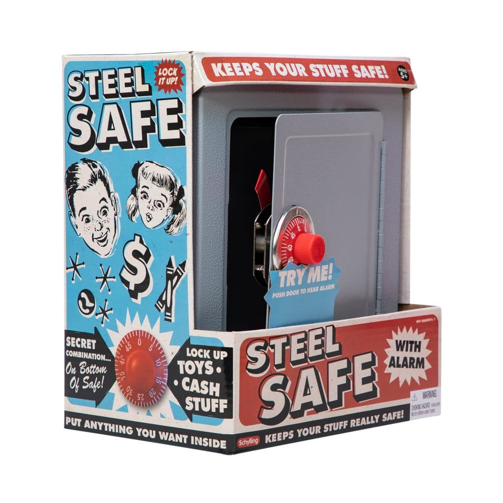 Steel Safe with Alarm by Schylling