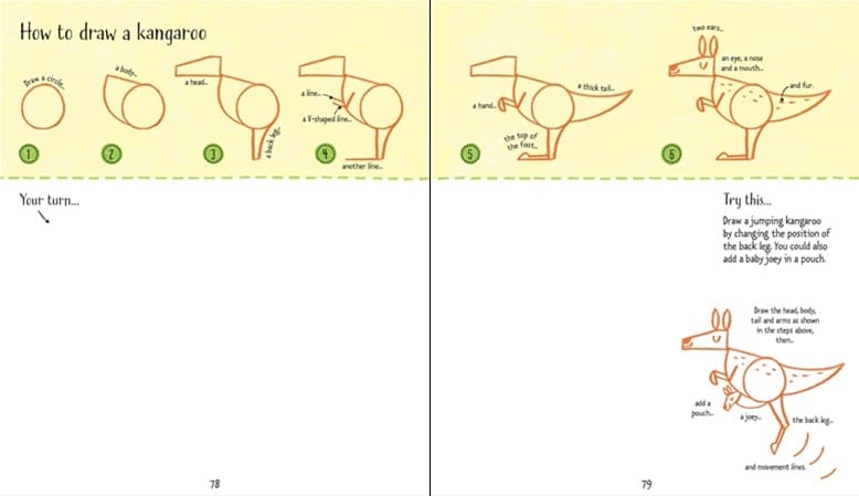 Step by Step Drawing Animals by Usborne 2