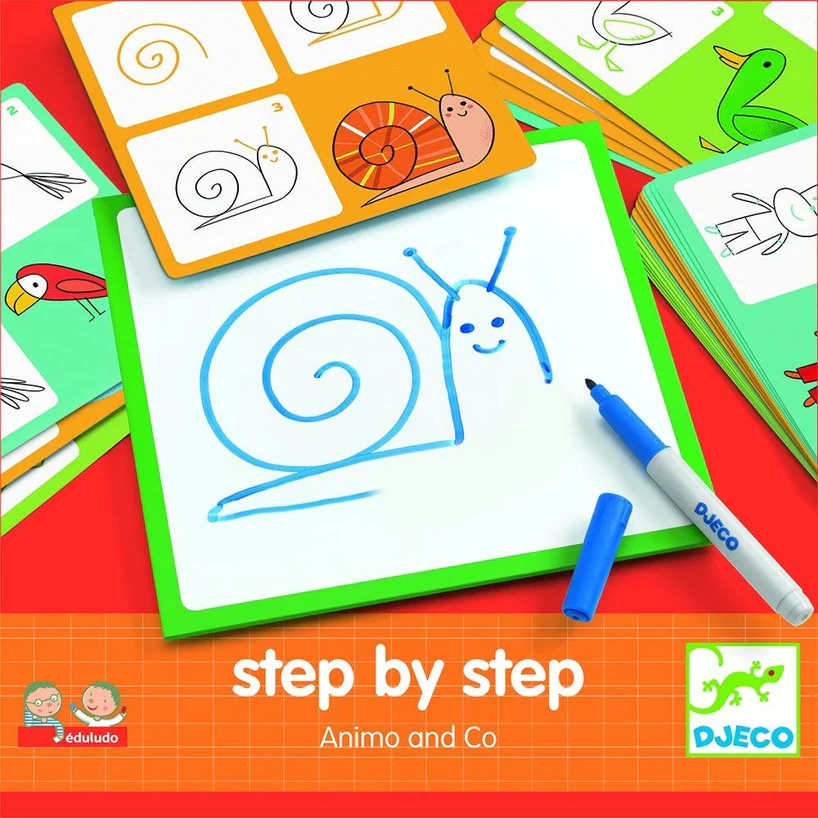 Step by Step Drawing Kit-by-Djeco