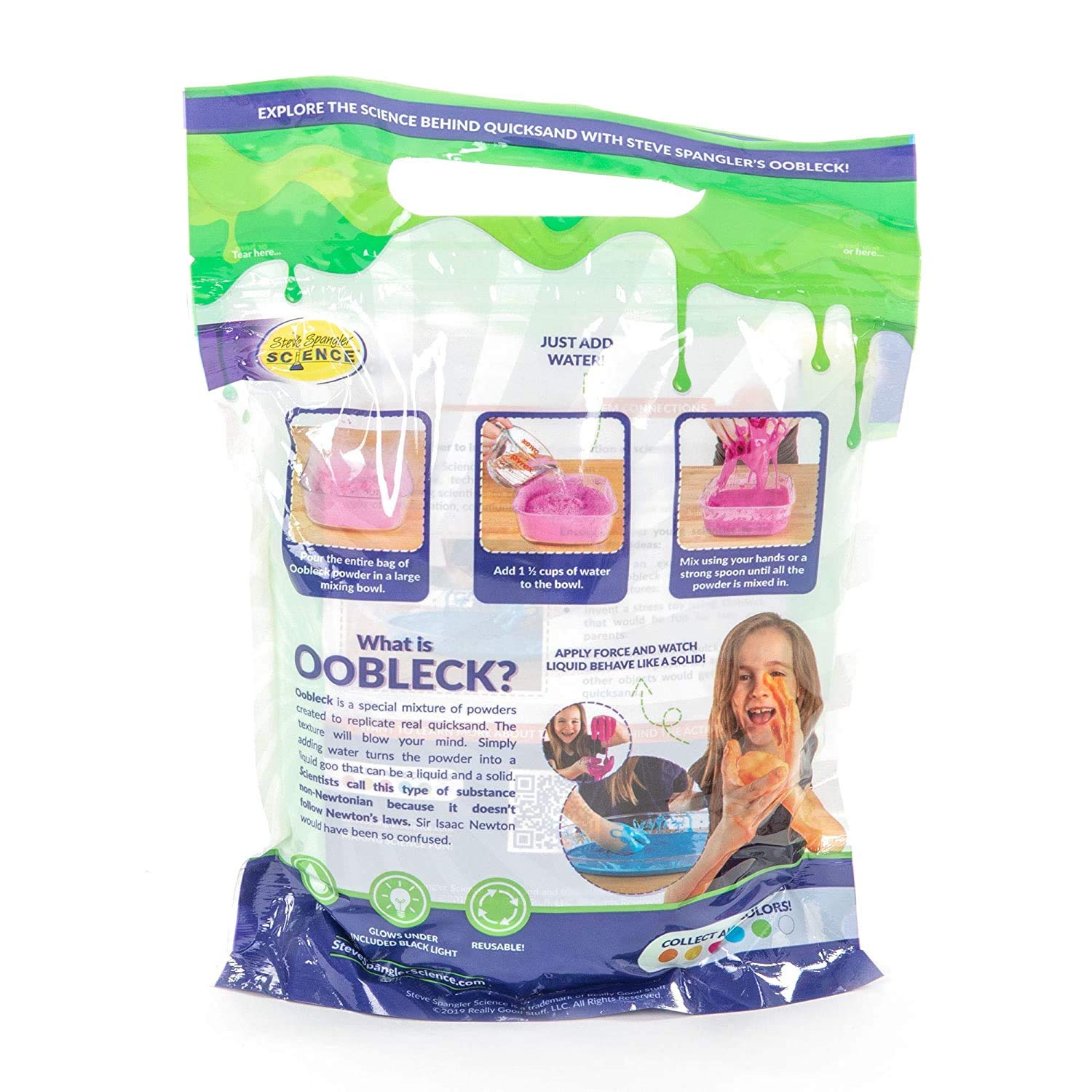 Steve Spangler Science Oobleck Mix Green by Steve Spangler Science 1