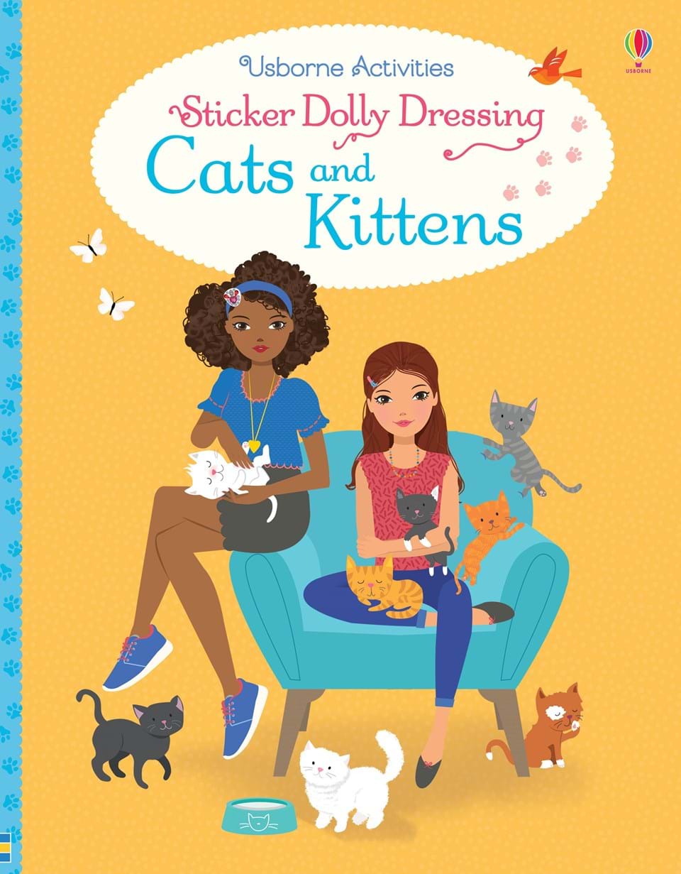 Sticker Dolly Dressing Cats and Kittens by Usborne