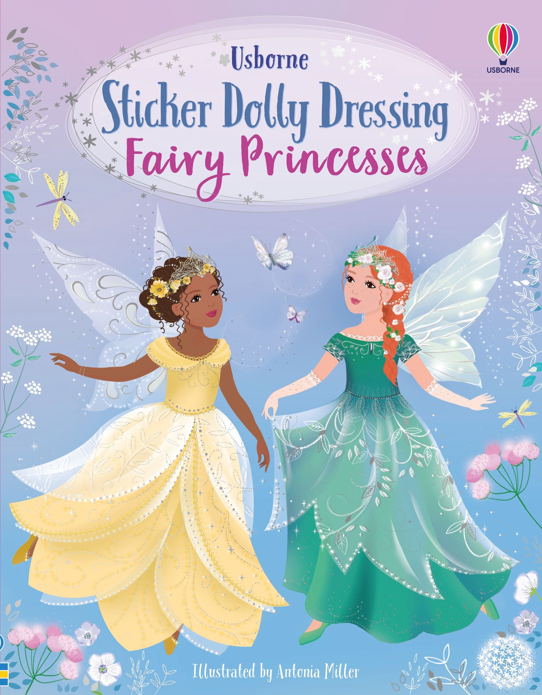 Sticker Dolly Dressing Fairy Princesses-by-Usborne