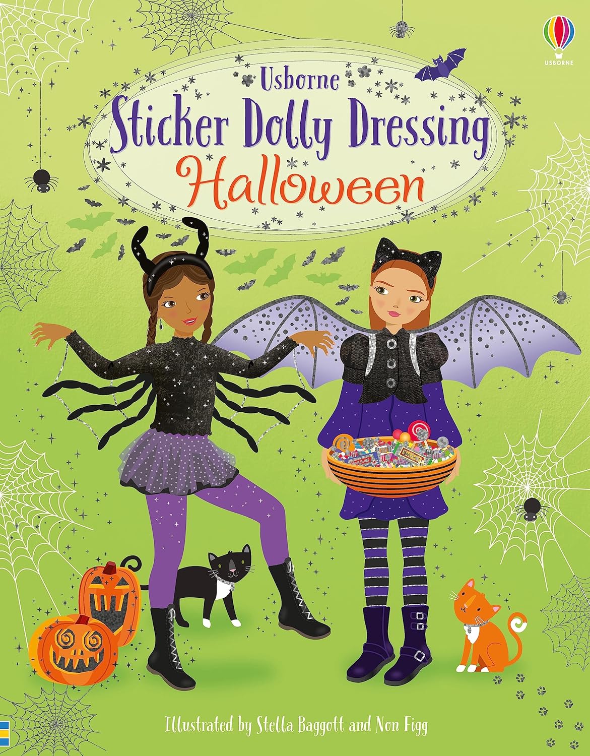 Sticker Dolly Dressing Halloween: A Halloween Book for Kids-by-Usborne