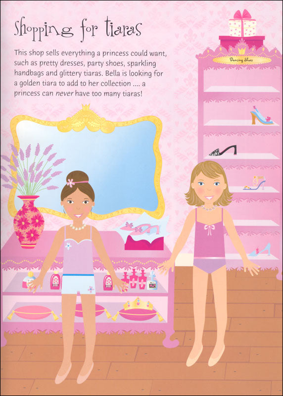 Sticker Dolly Dressing Princesses by Usborne 1