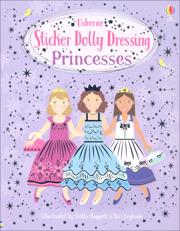 Sticker Dolly Dressing Princesses by Usborne