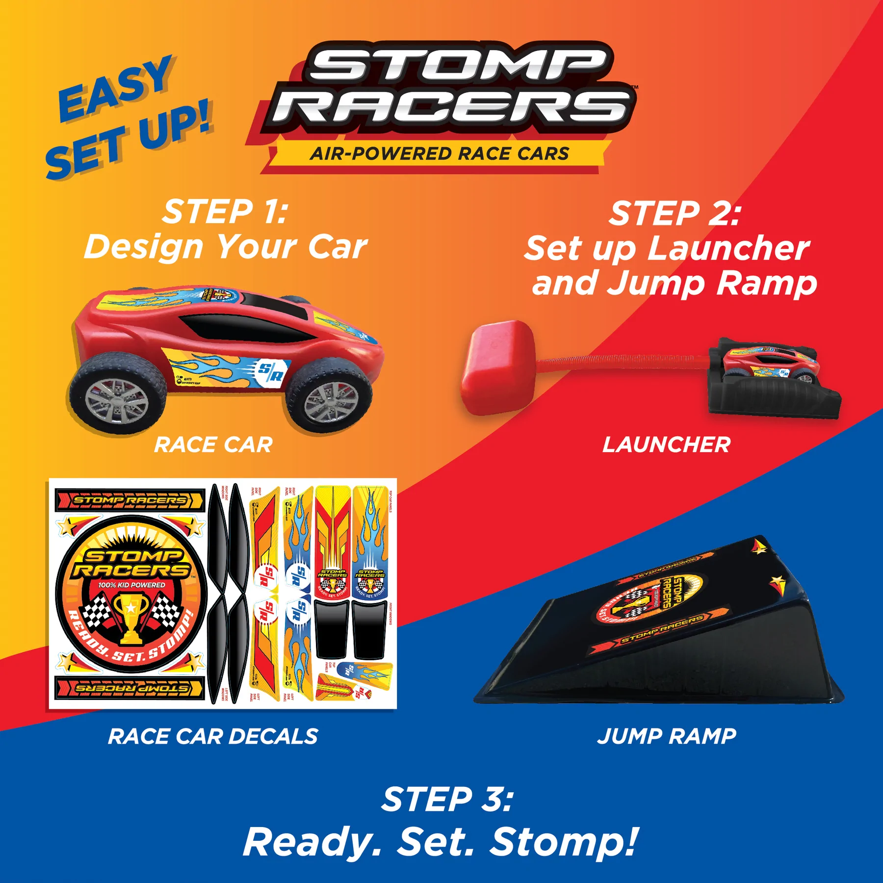 Stomp Racers by Stomp Rocket 3