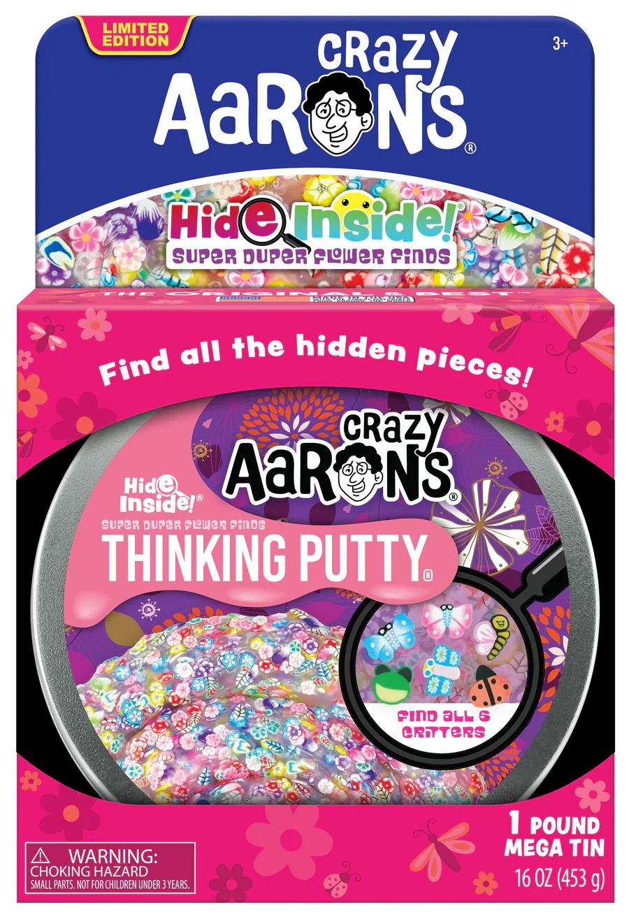 Super Duper Flower Finds Thinking Putty-by-Crazy Aaron's Putty World