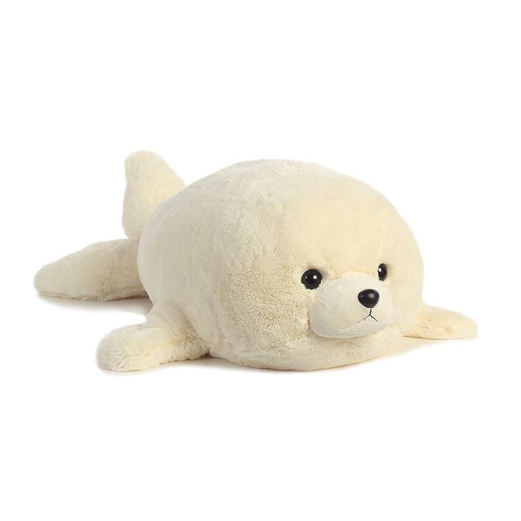 Super Flopsie Baby Harp Seal 30 by Aurora