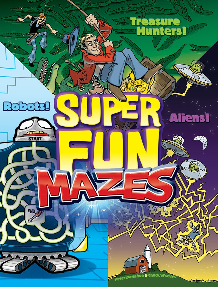 Super Fun Mazes by Dover Publications