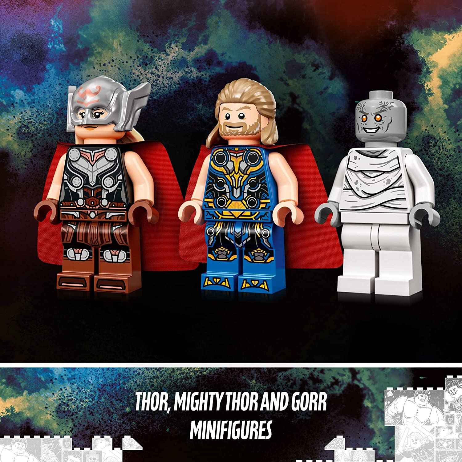 Super Heroes Marvel Attack on New Asgard by Lego 4