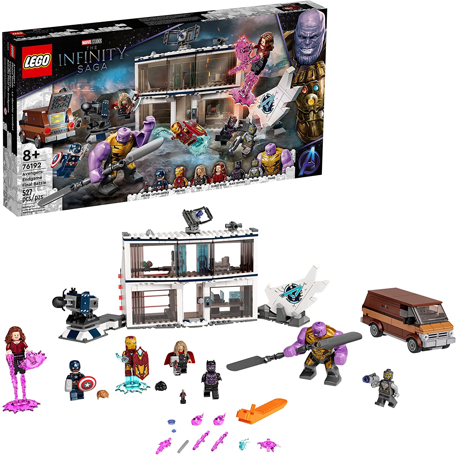 Super Heroes Marvel Avengers Endgame Final Battle by Lego