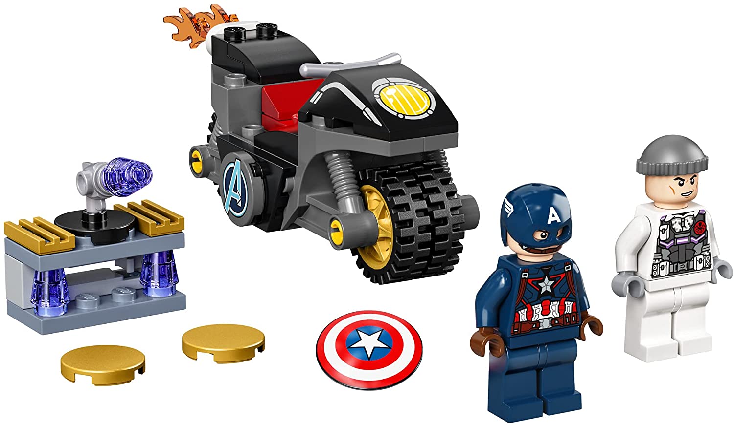 Super Heroes Marvel Captain America and Hydra Face Off by Lego 2