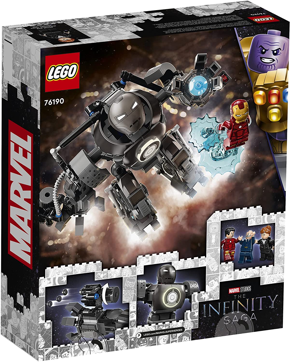 Super Heroes Marvel Iron Man Iron Monger Mayhem by Lego 1