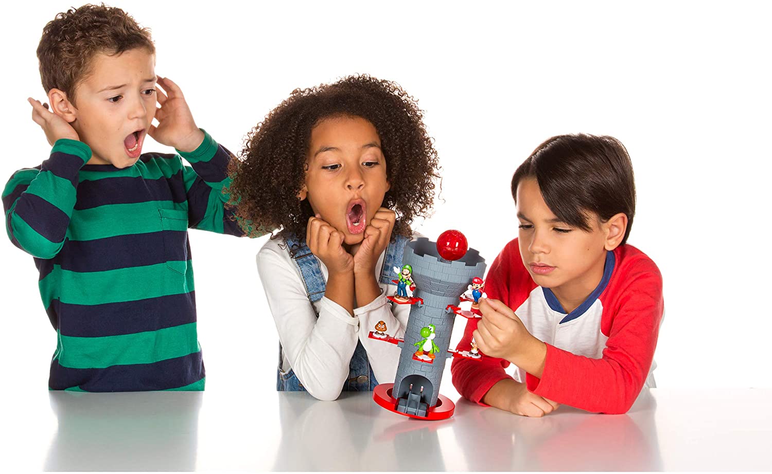 Super Mario Blow Up Shaky Tower Balancing Game by Epoch Everlasting Play 4