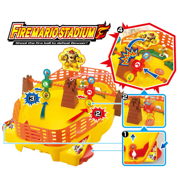 Super Mario Fire Mario Stadium by Epoch Everlasting Play 4