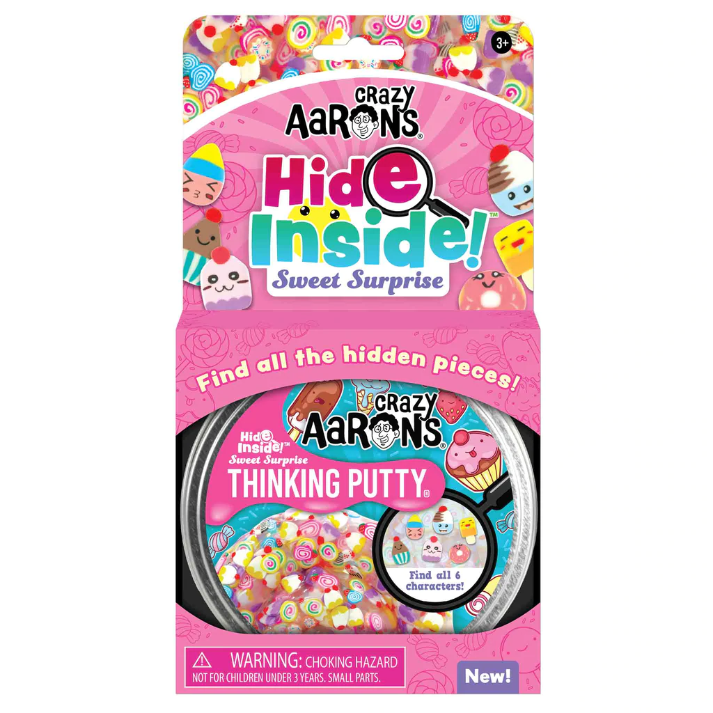 Sweet Surprise Thinking Putty Hide Inside Collecdtion by Crazy Aarons Putty World