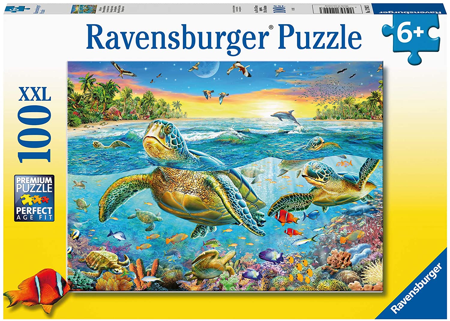 Swim with Sea Turtles 100pc Puzzle by Ravensburger