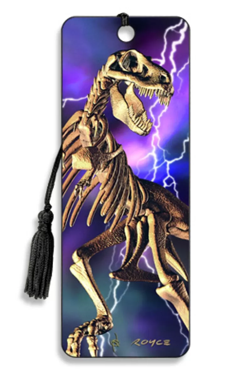 T Rex Bookmark by Artgame 1