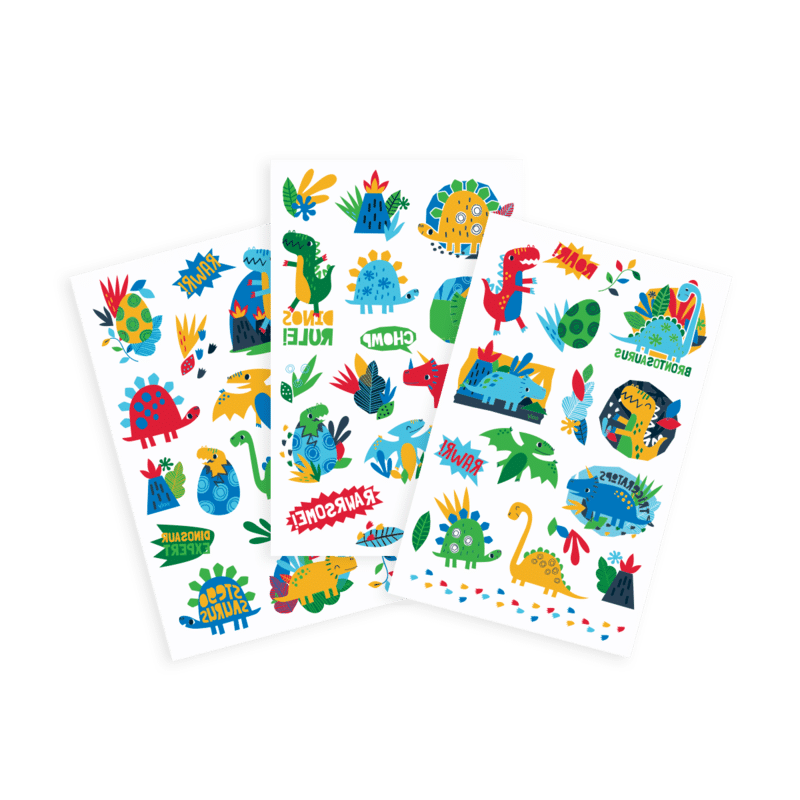 Tattoo Palooza Temporary Tattoos Dino Days by ooly 1