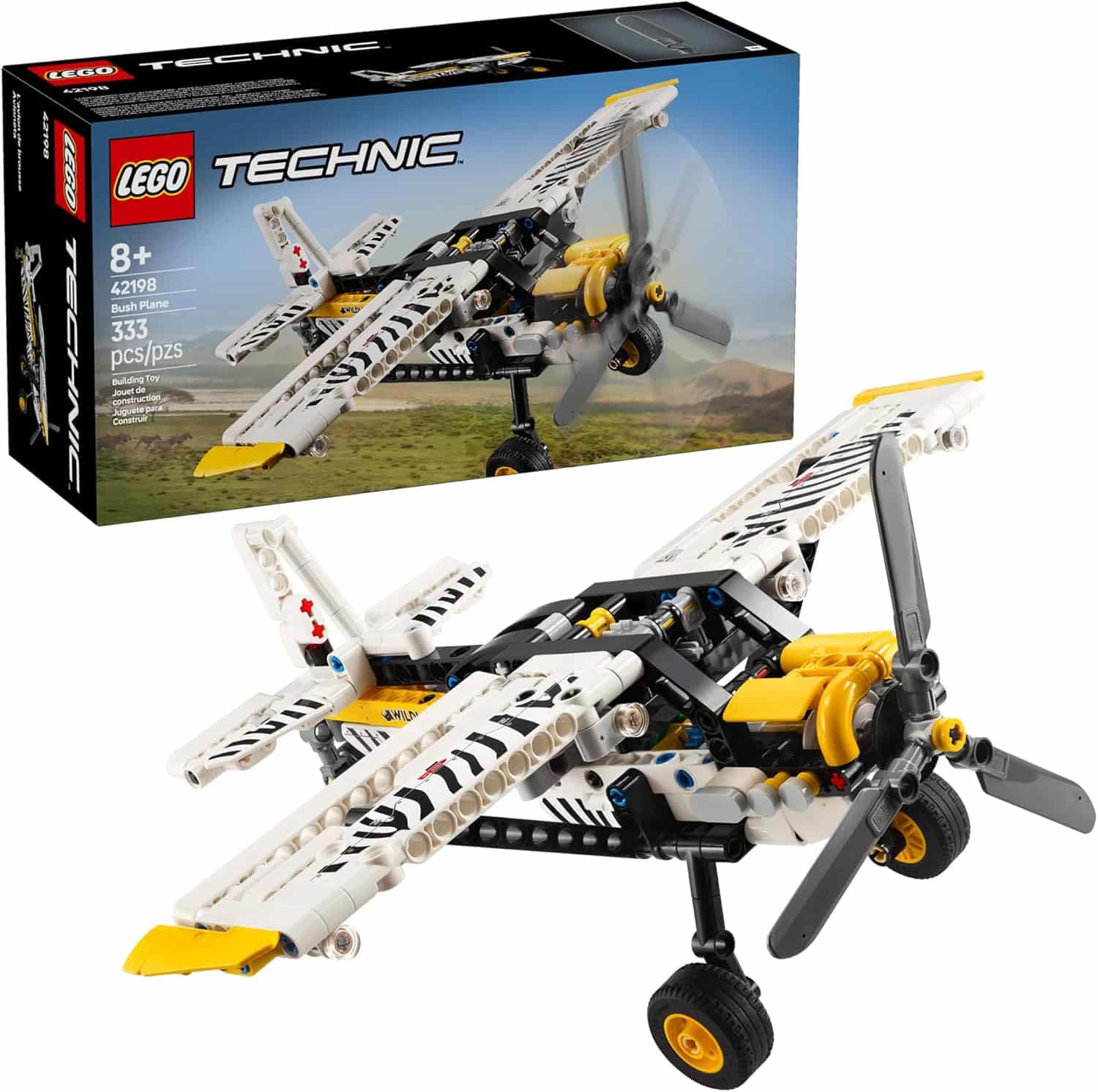 Techinc Bush Plane-by-Lego