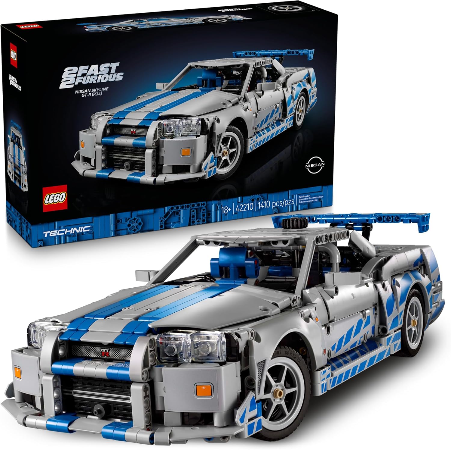 Technic 2 Fast 2 Furious Nissan Skyline GT-R-by-Lego