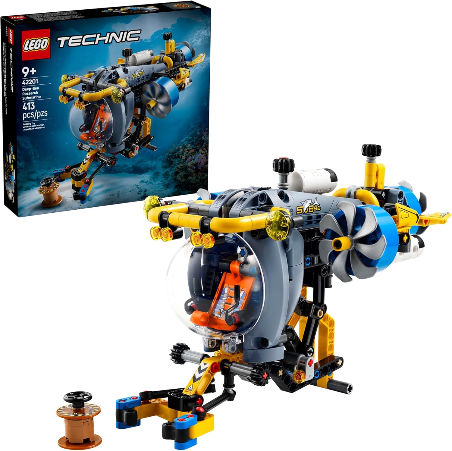 Technic Deep-Sea Research Submarine-by-Lego