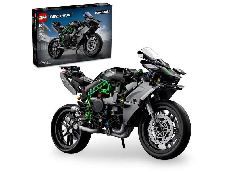 Technic Kawasaki Ninja H2R Motorcycle-by-Lego